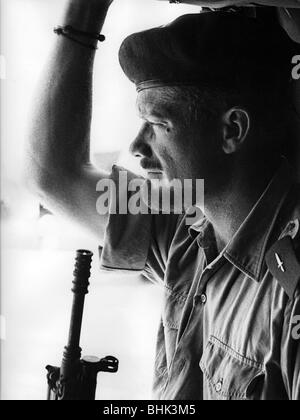 geography / travel, Congo, events, Simba uprising 1964 - 1965,  mercenaries, 'Ginger' Bezuidenhout from South Africa, September 1964, , Stock Photo