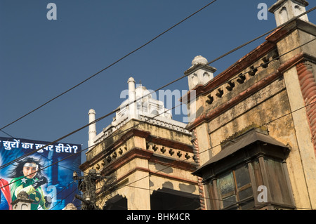 Rooftop model of the Taj Mahal,  Agra, Uttar Pradesh, India Stock Photo