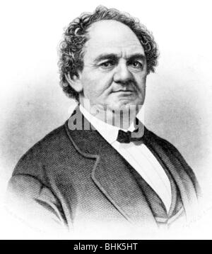 Portrait of Phineas Taylor Barnum - an American showman, politician ...