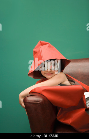 Child wearing costume Stock Photo