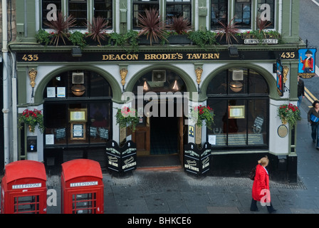 Deacon Brodie's Tavern, Royal Mile, Edinburgh
