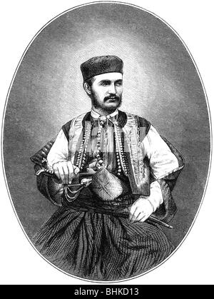 Nicholas I, 25.9.1841 - 1.3.1921, Prince of Montenegro , Stock Photo