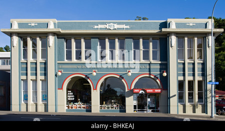 The old Fire Station, Napier, New Zealand Stock Photo