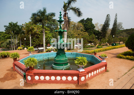 India, Kerala, Thiruvananthapuram, (Trivandrum), Public Park, Victorian fountain near Napier Museum Stock Photo