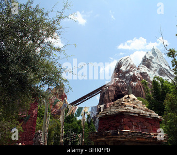 Expedition Everest Animal Kingdom Orlando Florida Stock Photo