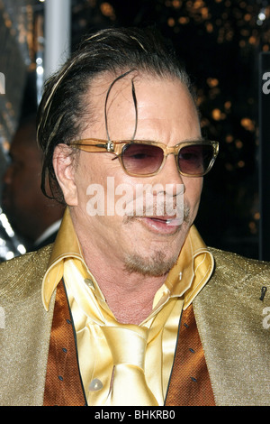 MICKEY ROURKE THE WRESTLER LOS ANGELES PREMIERE BEVERLY HILLS LOS ANGELES CA USA 16 December 2008 Stock Photo