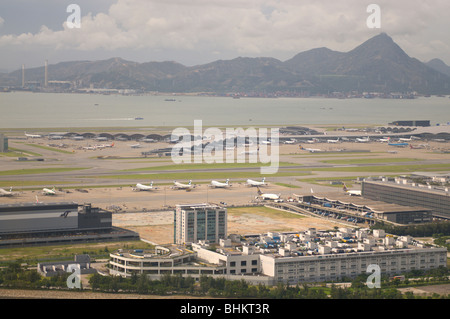 Chep Lap Kok, Hong Kong airport Stock Photo