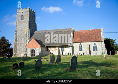 St Botolph's church, Iken, Suffolk, England Stock Photo