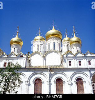 The Cathedral of the Annunciation, The Kremlin, Moscow, Central District, Russia Stock Photo