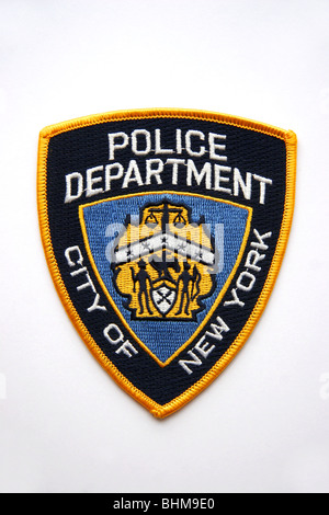 Patch of the NYPD - New York Police Department Stock Photo