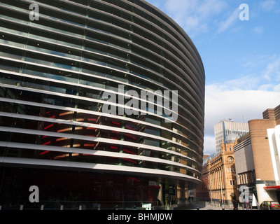 The Curve Theater in the Cultural Quarter of Leicester City Centre, Leicestershire England UK Stock Photo