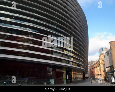 The Curve Theater in the Cultural Quarter of Leicester City Centre, Leicestershire England UK Stock Photo