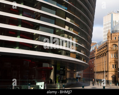 The Curve Theater in the Cultural Quarter of Leicester City Centre, Leicestershire England UK Stock Photo