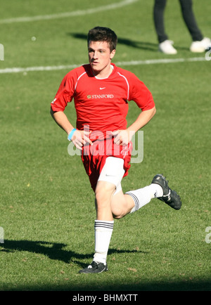 JOSH HUTCHERSON 2009 MIA HAMM & NOMAR GARCIAPARRA CELEBRITY SOCCER CHALLENGE CARSON LOS ANGELES CA USA 17 January 2009 Stock Photo