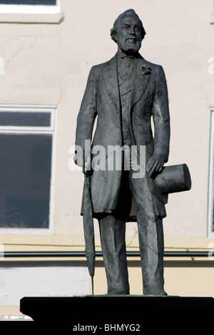 Statue of Sir Henry Doulton, in Burslem, Stoke-on-Trent Stock Photo