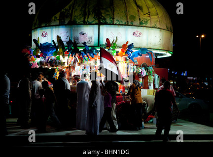 Nightlife Jeddah Saudi Arabia Arabian boys youth Stock Photo