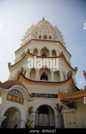 Pagoda of 10,000 Buddhas, Kek Lok Si Temple, Penang, Malaysia Stock Photo