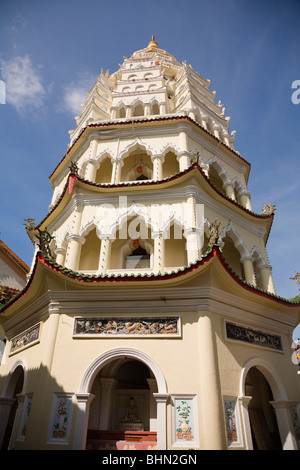 Pagoda of 10,000 Buddhas, Kek Lok Si Temple, Penang, Malaysia Stock Photo