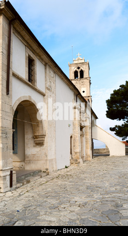 Lovely old streets of Limassol, Cyprus Stock Photo