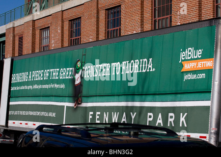 Wally the Green Monster, the Boston Red Sox's mascot, at Fenway Park,  Tuesday, Sept. 13, 2016, in Boston. (AP Photo/Charles Krupa Stock Photo -  Alamy