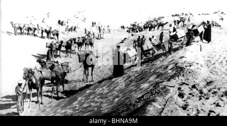 geography / travel, Egypt, Suez Canal, built1856 - 1869, Stock Photo