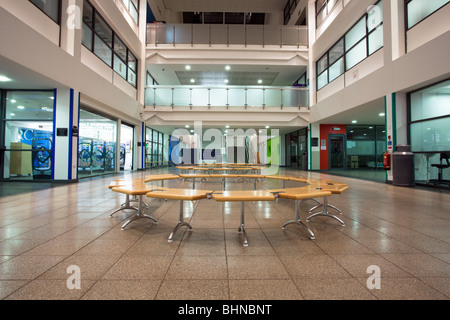 Seating area in a modern building Stock Photo