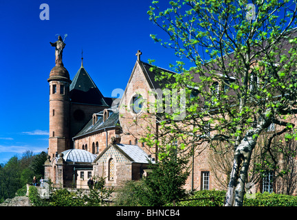 Mont Sainte-Odile monastery, Alsace, France, Europe Stock Photo