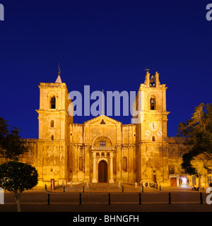 St Johns Co Cathedral, Valletta Stock Photo