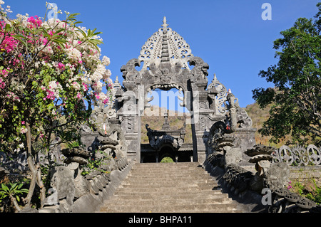 Balinese Hindu Temple, Melanting Temple, Pemuteran, Bali, Indonesia Stock Photo