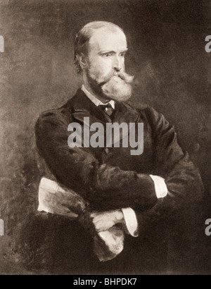 Charles Stewart Parnell, 1846 – 1891.  Irish politician. Stock Photo