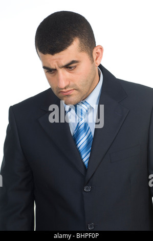 30 years old Middle Eastern businessman thinking Beirut Lebanon Middle East Stock Photo