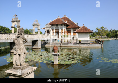 royal palace of the former king close to Amlapura, TAMAN SUKASADA, UJUNG WATER PALAST, Amlapura, Bali, Indonesia Stock Photo