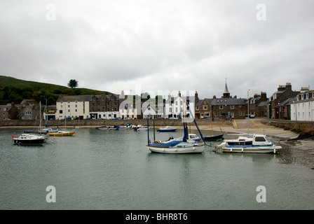 Stonehaven Aberdeenshire Scotland UK Harbour Harbor Boats Stock Photo