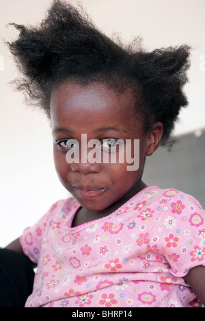 From Haitian orphanage in Jacmel Stock Photo