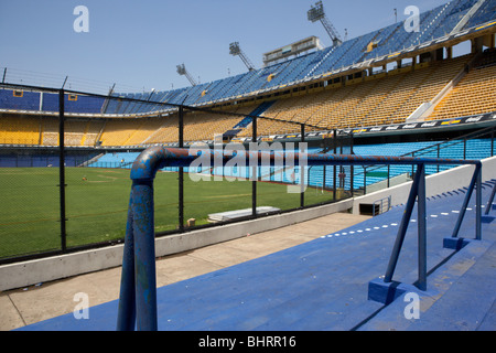 interior of Alberto J Armando la bombonera stadium home to atletico boca juniors football club la boca Stock Photo