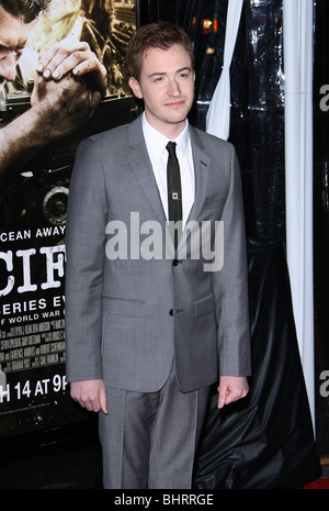 JOE MAZZELLO THE PACIFIC HBO LOS ANGELES PREMIERE HOLLYWOOD LOS ANGELES CA USA 24 February 2010 Stock Photo