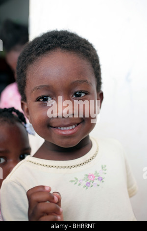 From Haitian orphanage in Jacmel Stock Photo