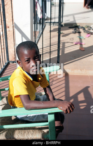 From Haitian orphanage in Jacmel Stock Photo