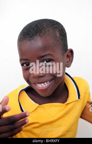 From Haitian orphanage in Jacmel Stock Photo