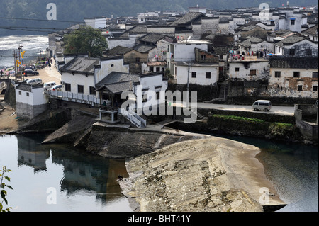 Wangkou village in Wuyuan, Jiangxi Province, China. Stock Photo