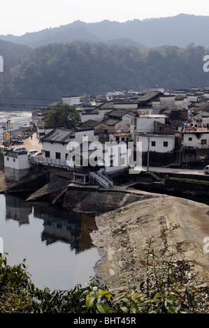 Wangkou village in Wuyuan, Jiangxi Province, China. Stock Photo