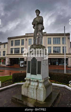 War memorial in Chesham town centre Bucks UK Stock Photo