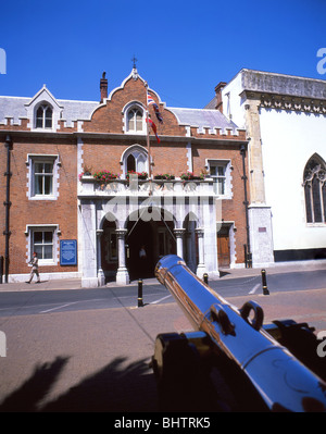 The Convent (Governor's Residence), Main Street, Gibraltar Town, Gibraltar Stock Photo