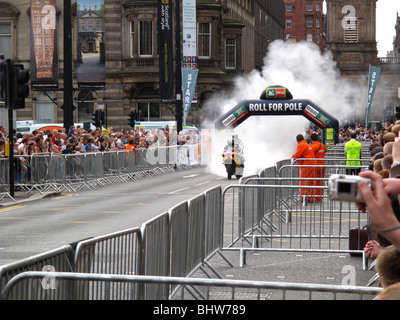 British Superbikes PR event George Square Glasgow Stock Photo