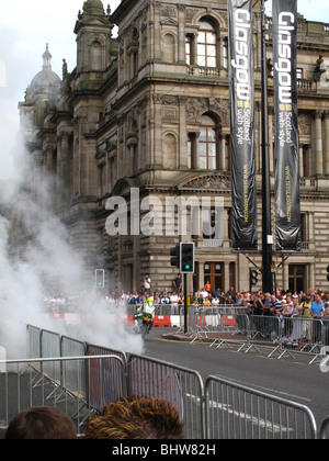 British Superbikes PR event George Square Glasgow Stock Photo