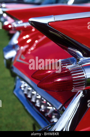 Tail fins of the classic 1950s American Chevrolet Stock Photo - Alamy