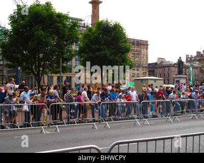 British Superbikes PR event George Square Glasgow Stock Photo