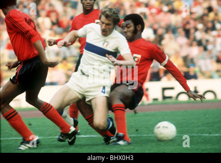 World Cup 1974 Italy 3 Haiti 1 Henry Francillon (Haiti goalkeeper ...