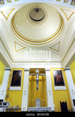 The interior of St Peters and St Pauls Catholic Church in Wolverhampton England Uk Stock Photo