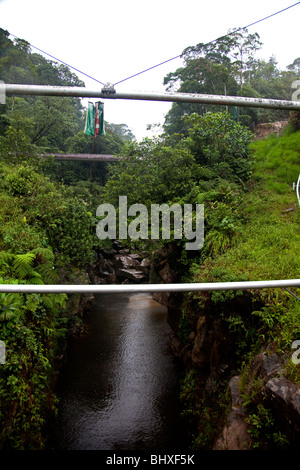 Part of the Trasn Ecuadorian oil pipeline that runs from Lago Agrio in ...